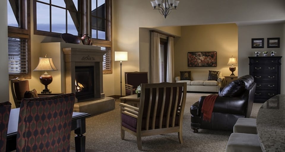 Living Area (Furnishings may vary)