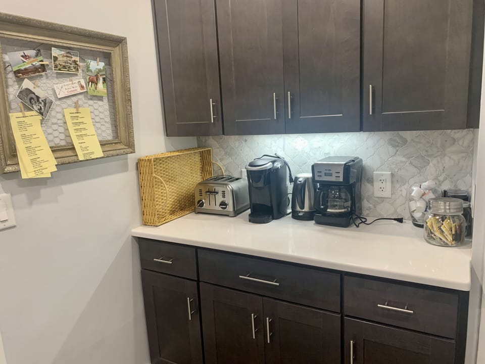 Coffee Bar Area in Kitchen 