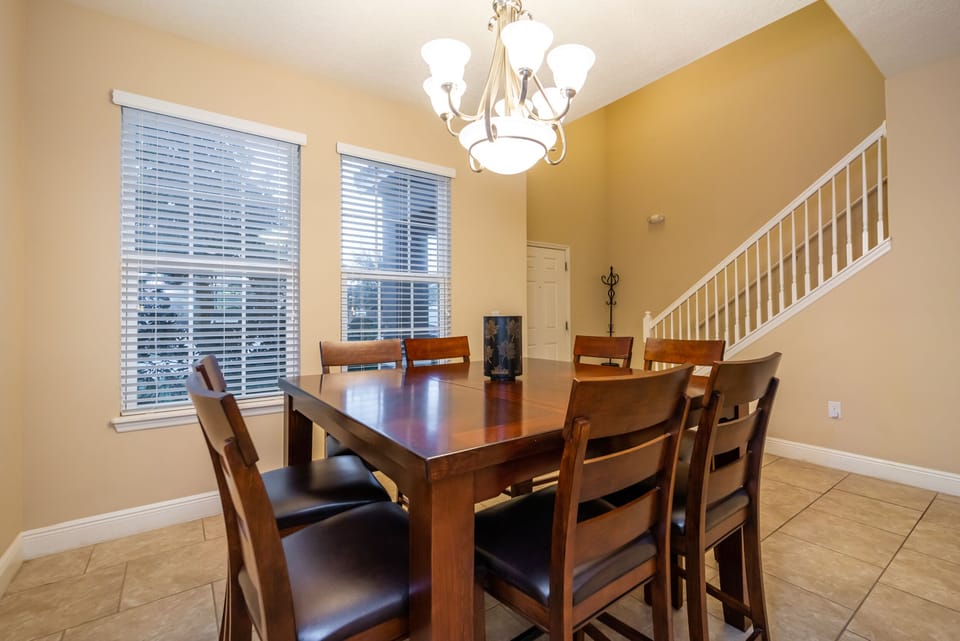 Alternate view of dining table
