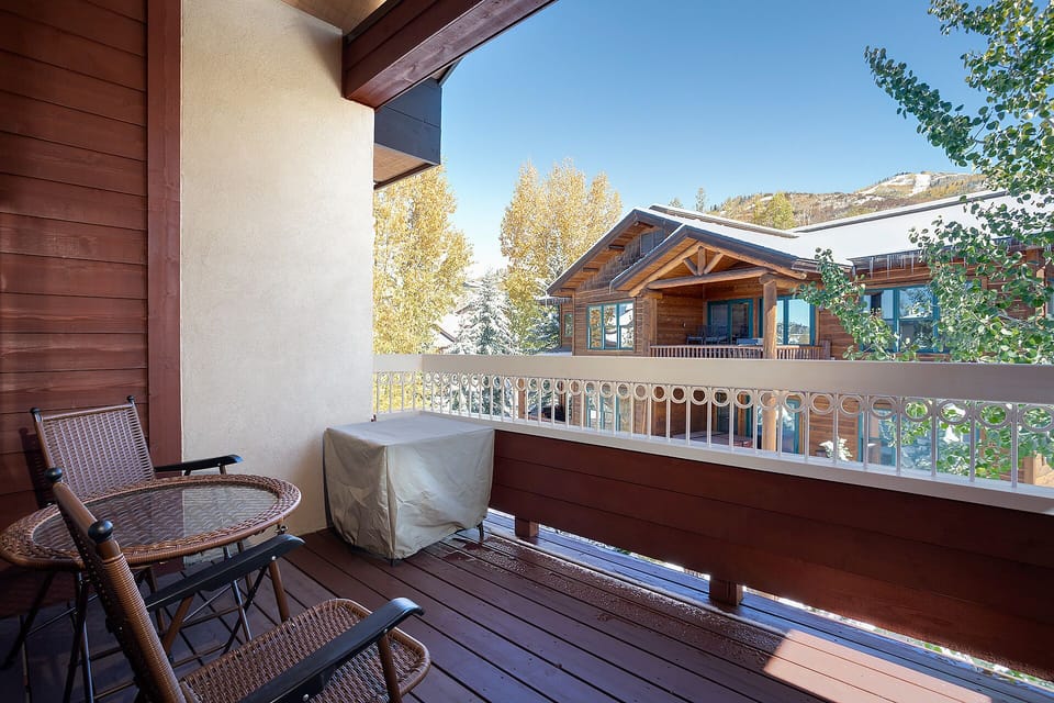 Step onto your private balcony and sip morning coffee while soaking in stunning mountain views and crisp alpine air.