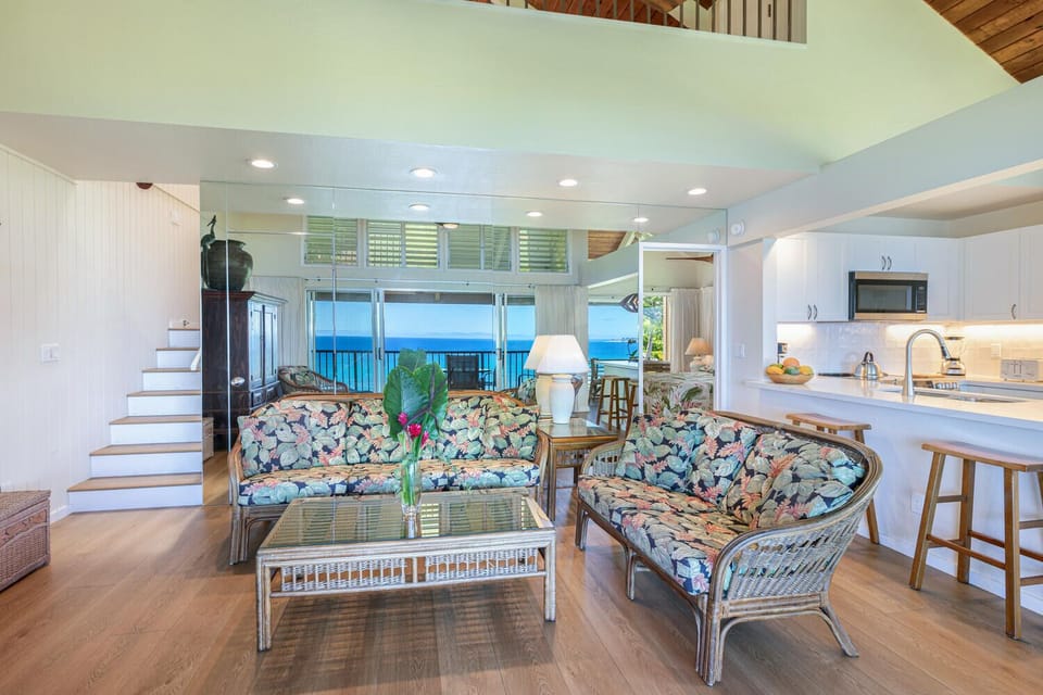 Living area is spacious and roomy