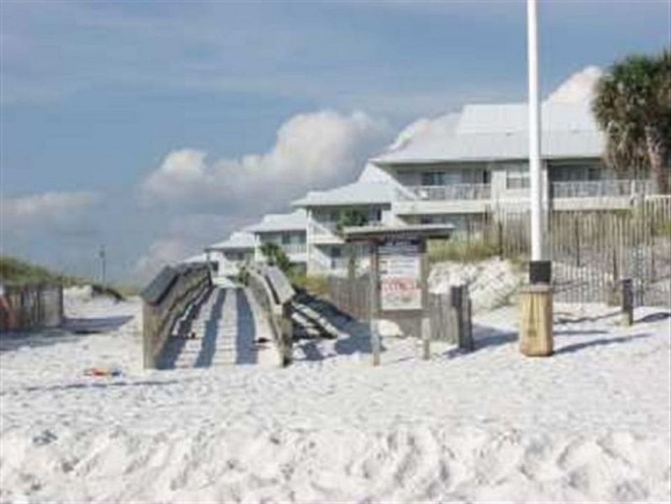 Beach in front of our complex