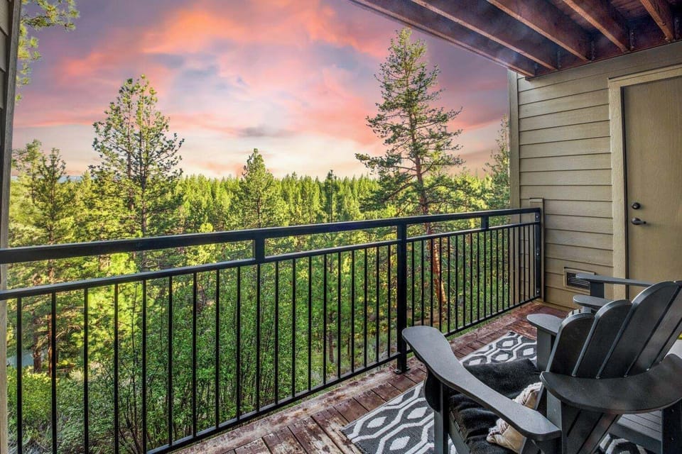 Private balcony with spectacular view. 