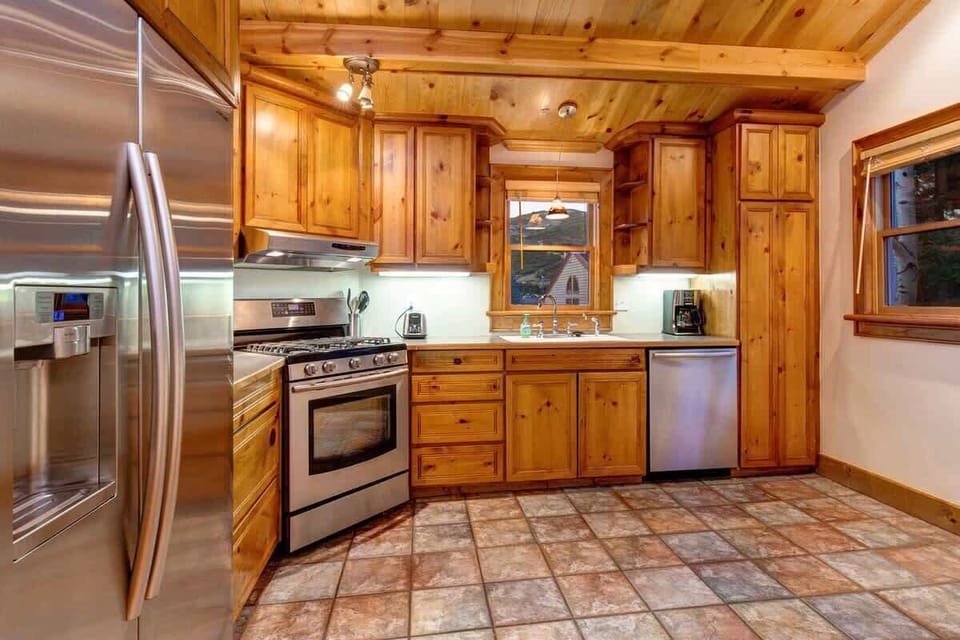 All stainless appliances