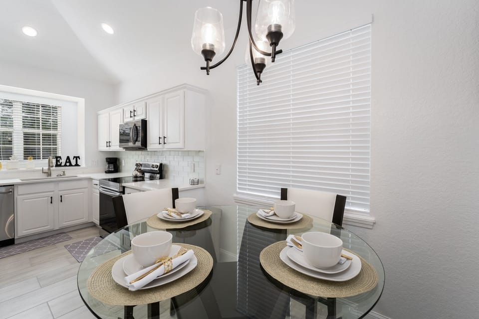 Kitchen table with seating for 4