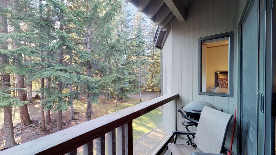 Fire up the BBQ and take in the fresh mountain air from your private balcony.