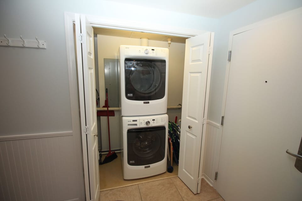 Full size HE washer and dryer
