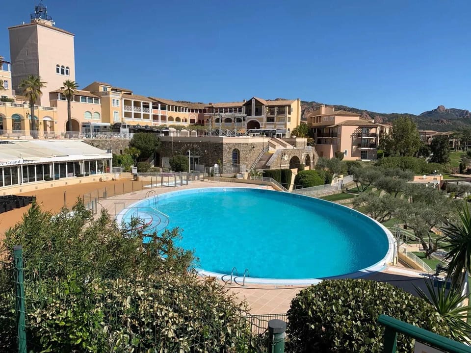 Swimming pool view