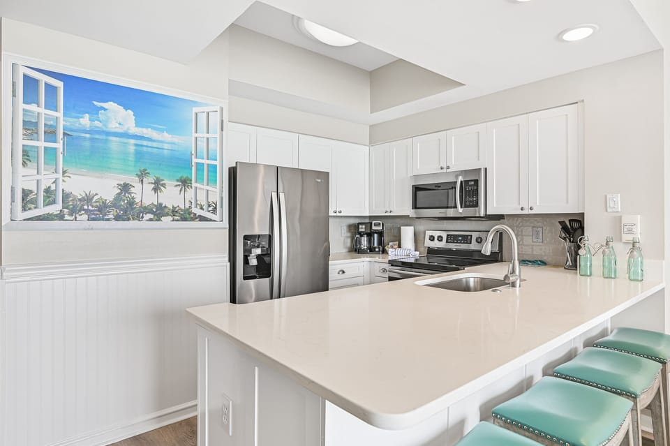 Renovated kitchen