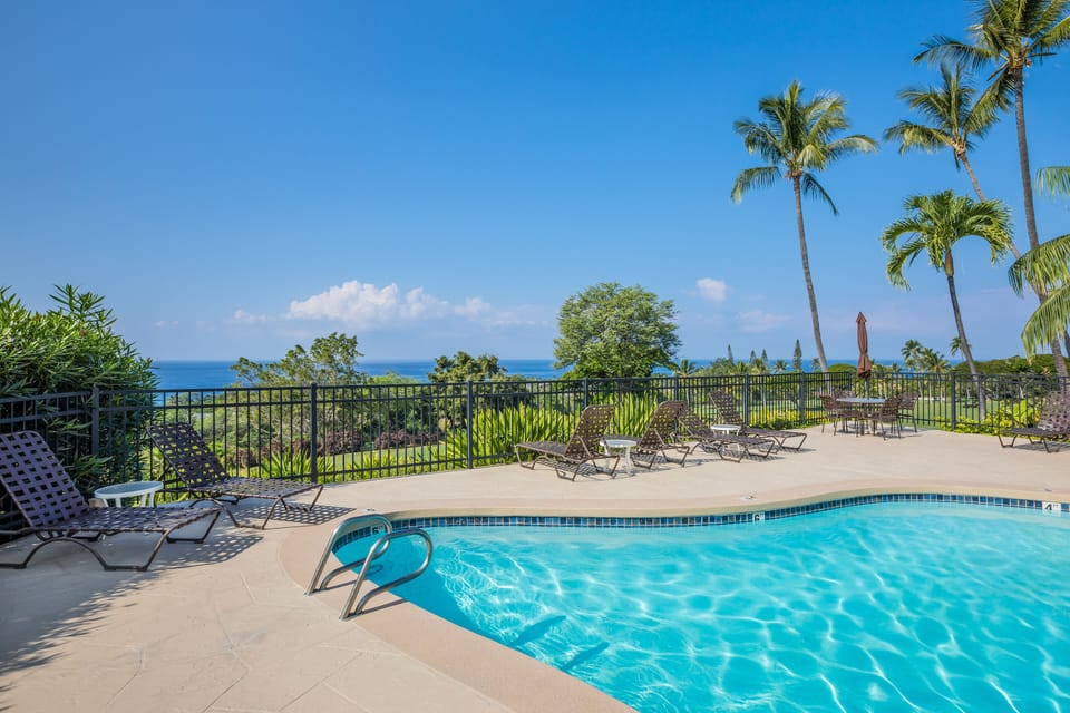 South complex pool view