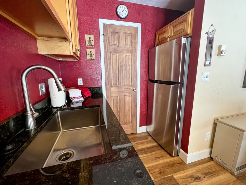 New countertops were added during our kitchen remodel as well