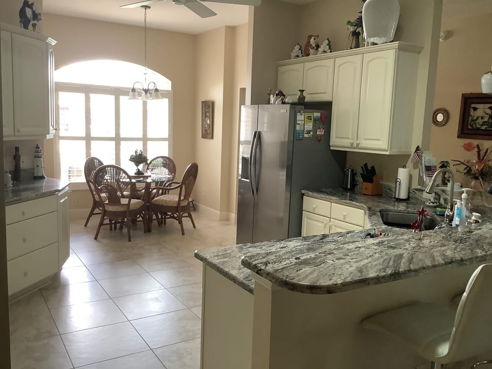 Spacious kitchen...with all you need.