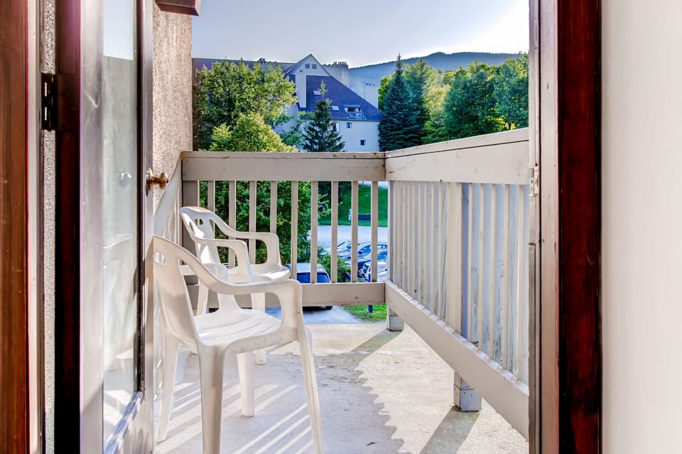 Mountain view from the porch