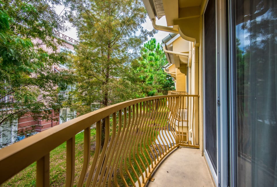 Nature's Embrace: Feel the gentle breeze and soak in the beauty of the surrounding greenery from your personal nature-inspired balcony