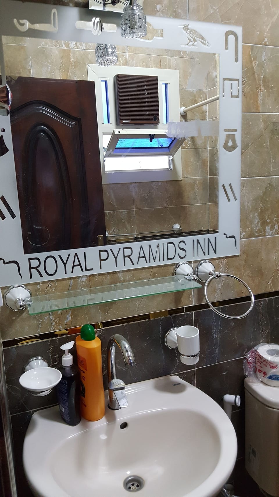 Comfort Quadruple Room, 2 Queen Beds, Mountain View | Bathroom | Shower, free toiletries, hair dryer, bidet
