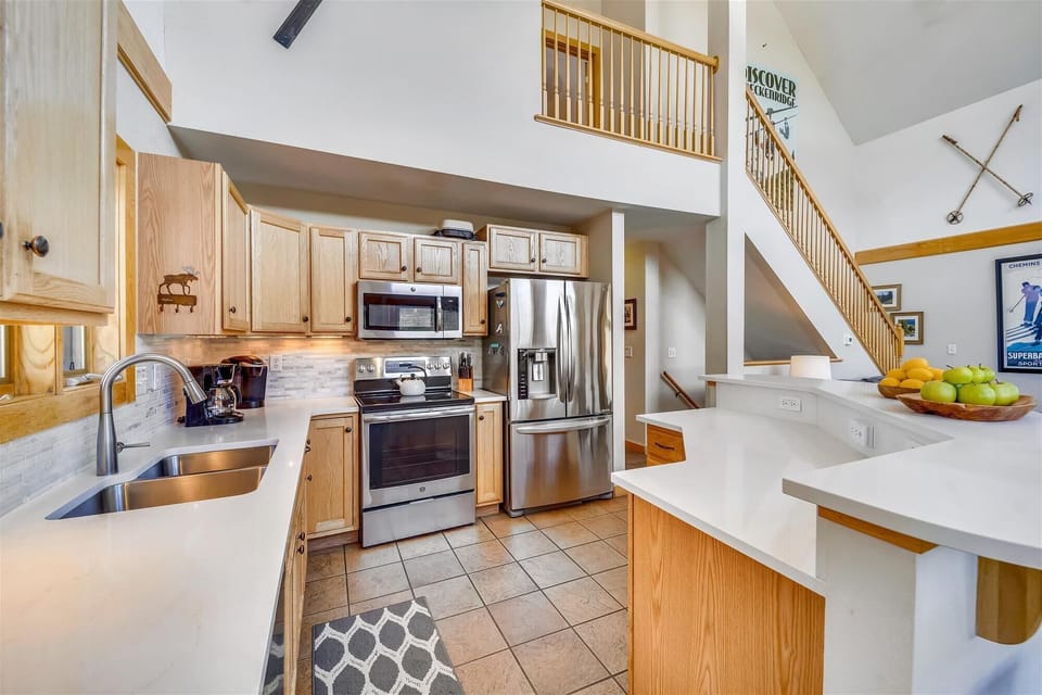 Kitchen - Powder Moose Villa - Breckenridge Vacation Rental