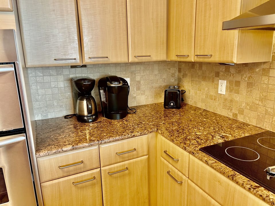 We offer a Keurig and a standard coffee maker!