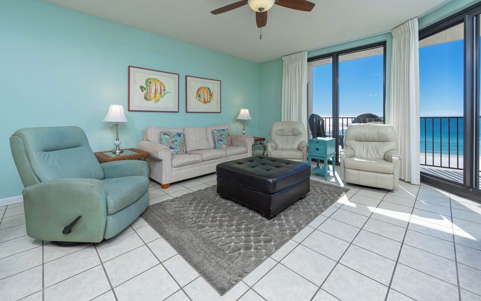 Phoenix X 606, Orange Beach, Alabama, beach front, 3 bedroom condominium on the 6th floor