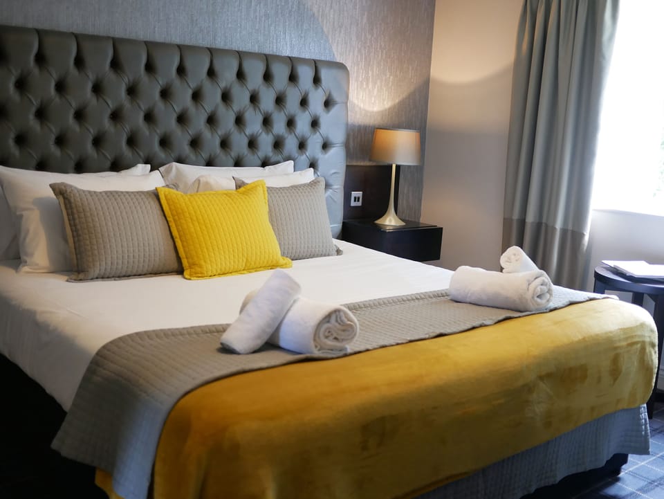 Deluxe Double or Twin Room | Desk, iron/ironing board (on request), WiFi (free), bed sheets