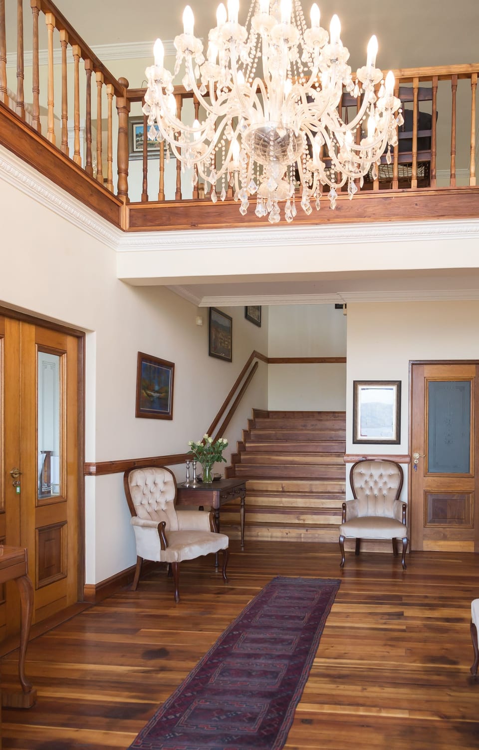 Interior entrance