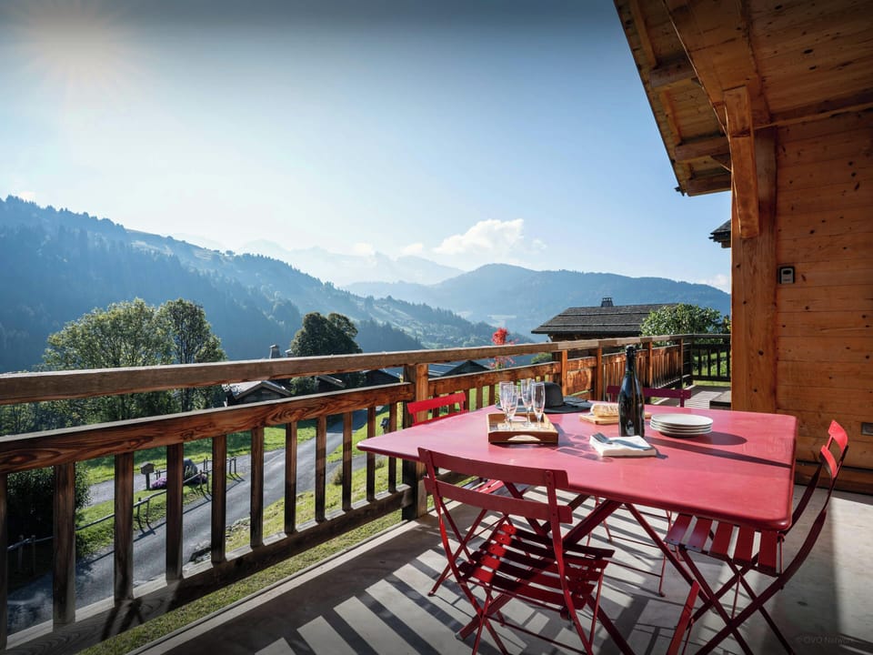 Balcony & view