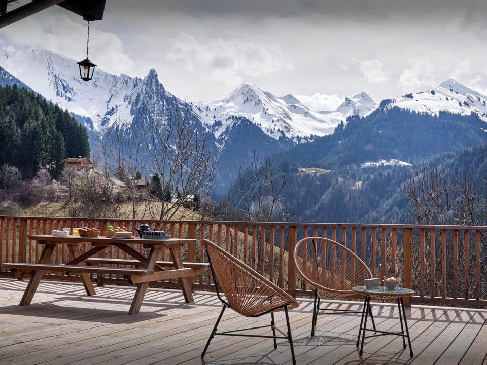 Winter terrace