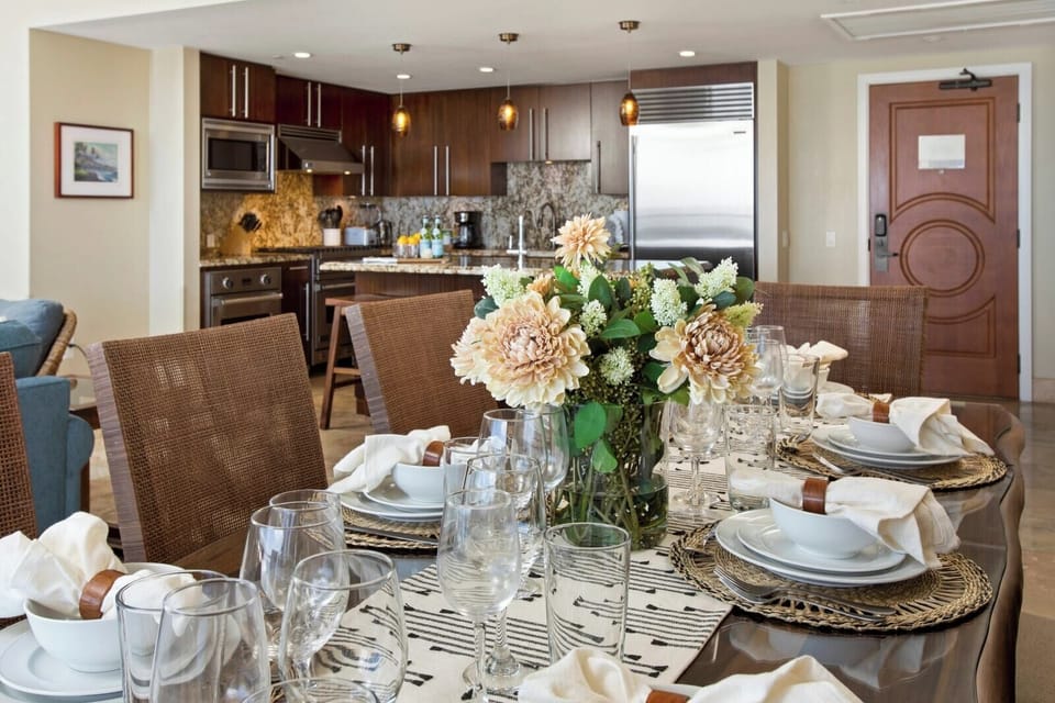Charming dining area ideal for relaxed mornings or upscale evenings 