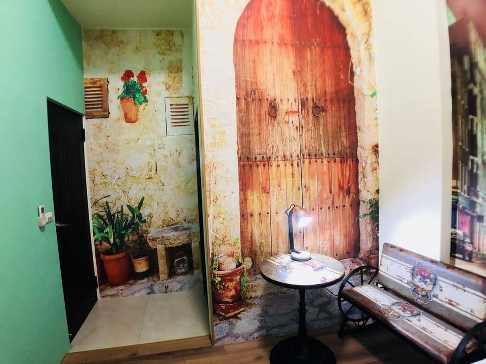 Basic Double Room | Desk, blackout drapes, soundproofing, free WiFi