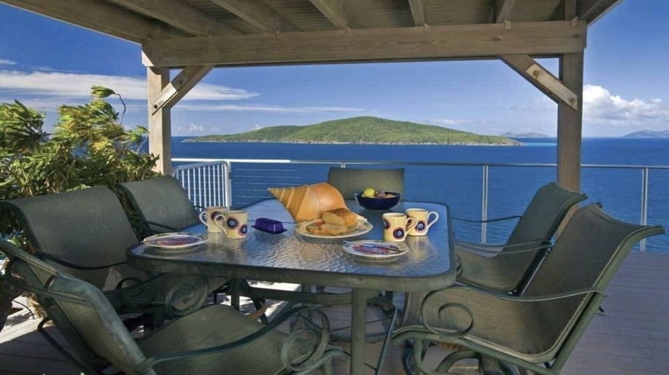 Outside dining is breath taking!