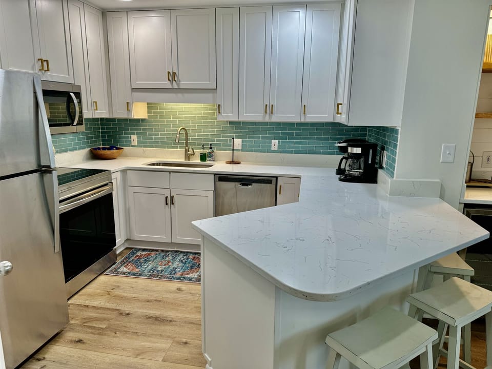 You'll love our nicely renovated kitchen!