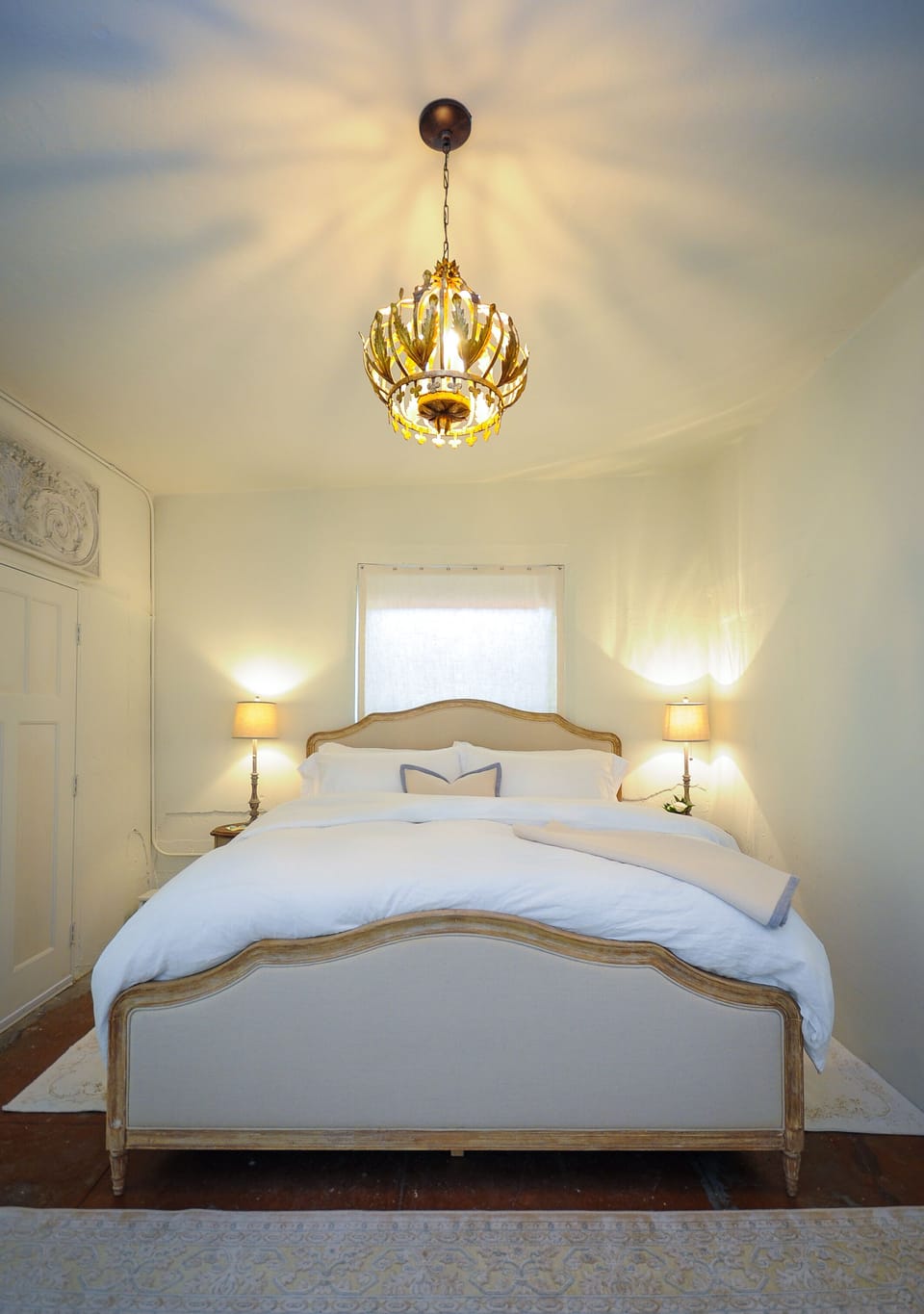Rest in comfort on a BeautyRest Black Mattress with featherbed topper