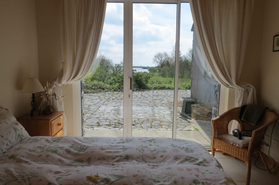 patio access  from  double bedroom . 