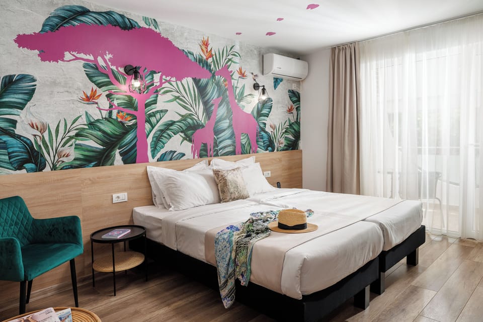 Superior Room, 2 Twin Beds, Balcony | Minibar, in-room safe, blackout drapes, soundproofing