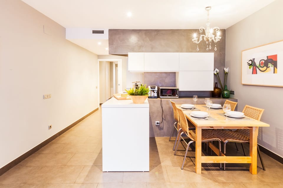 Deluxe Duplex, 3 Bedrooms, Private Pool, Garden View | Private kitchen | Full-size fridge, microwave, oven, stovetop