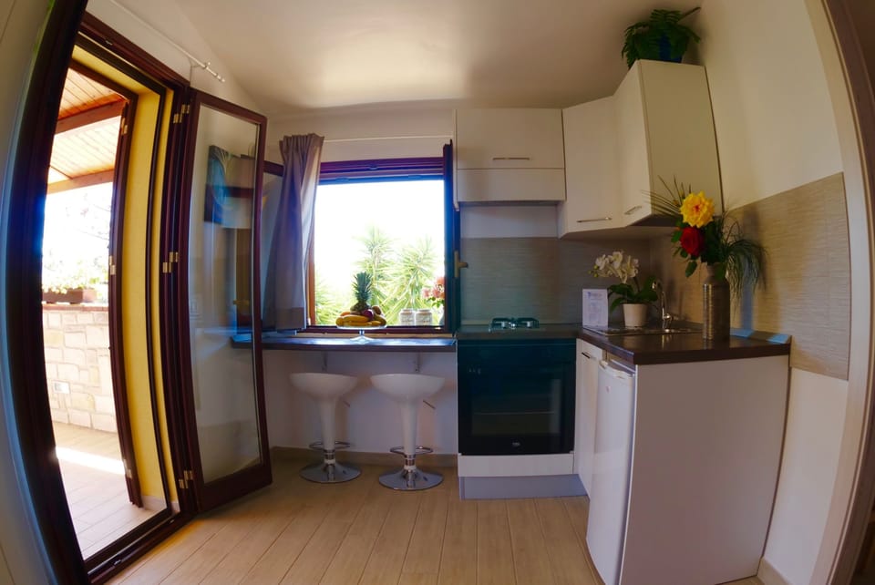 Standard Double or Twin Room | Private kitchen | Fridge