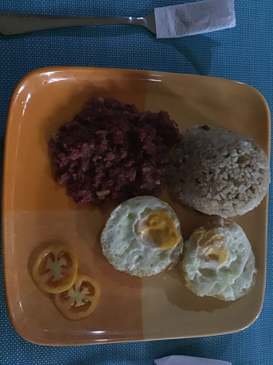 Daily English breakfast for a fee