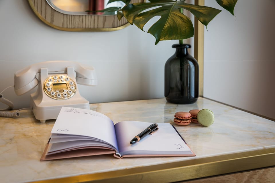 Premium bedding, minibar, in-room safe, desk