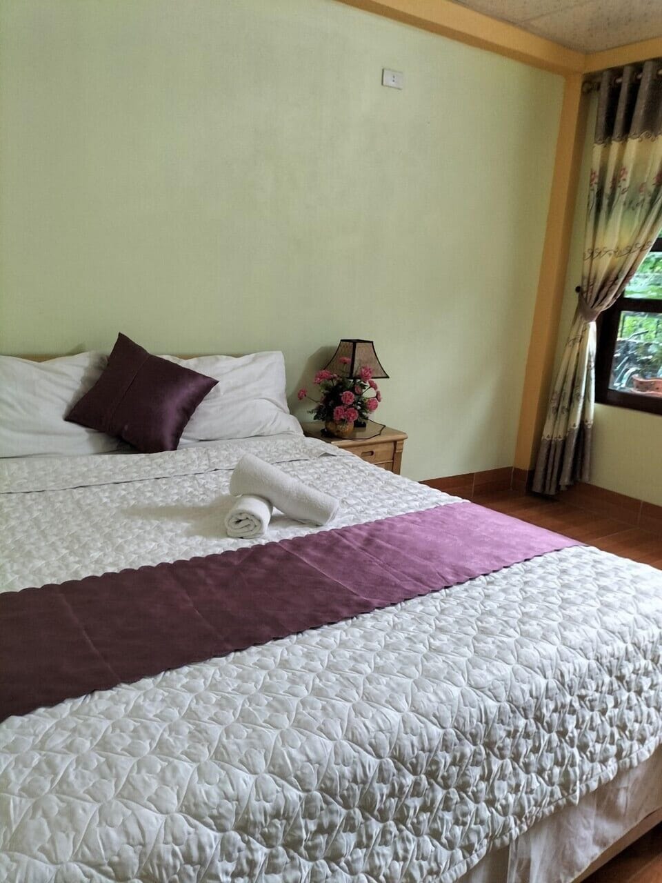 Double Room, Garden View | Desk, soundproofing, free WiFi, bed sheets