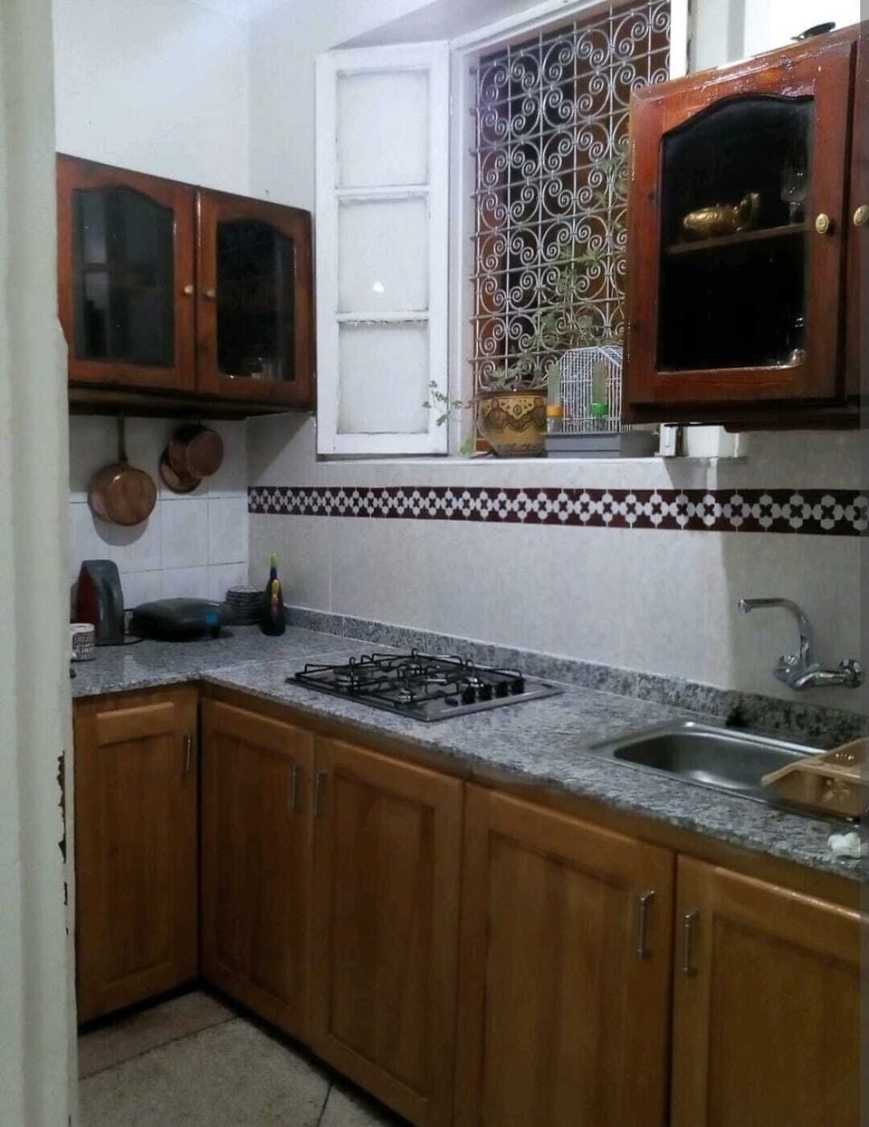 Standard Apartment, 2 Bedrooms, City View | Private kitchen | Full-size fridge, microwave, oven, stovetop