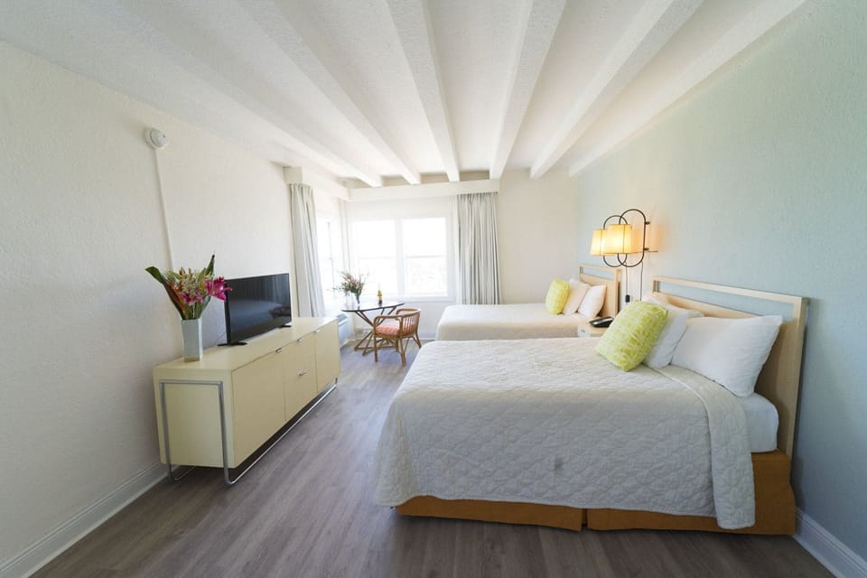 Blackout drapes, iron/ironing board, bed sheets