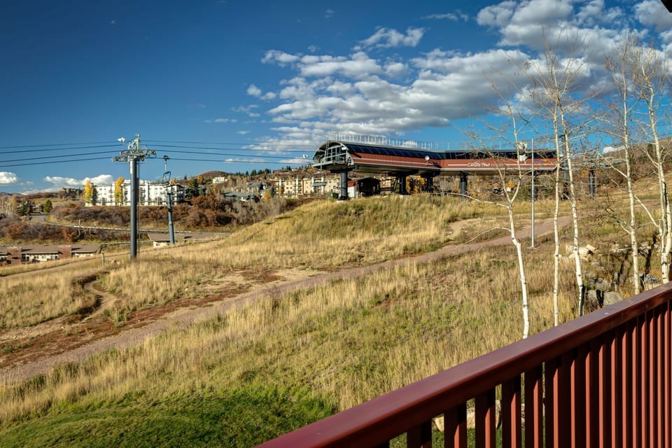View from resort rental in Steamboat CO
