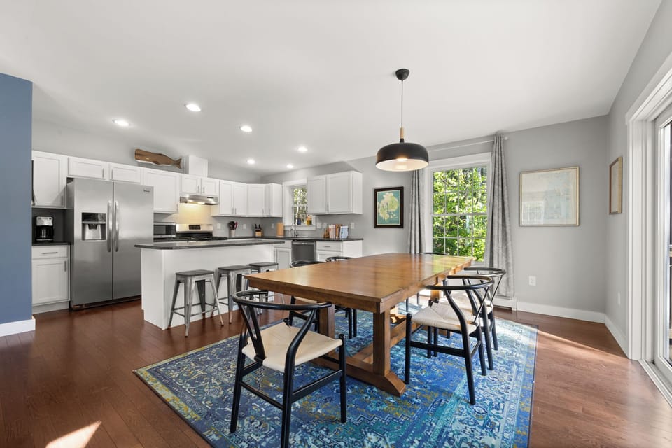 Open concept living area