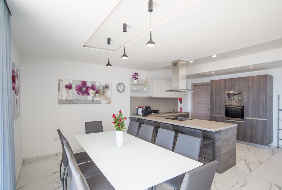 Kitchen and Dining Area 