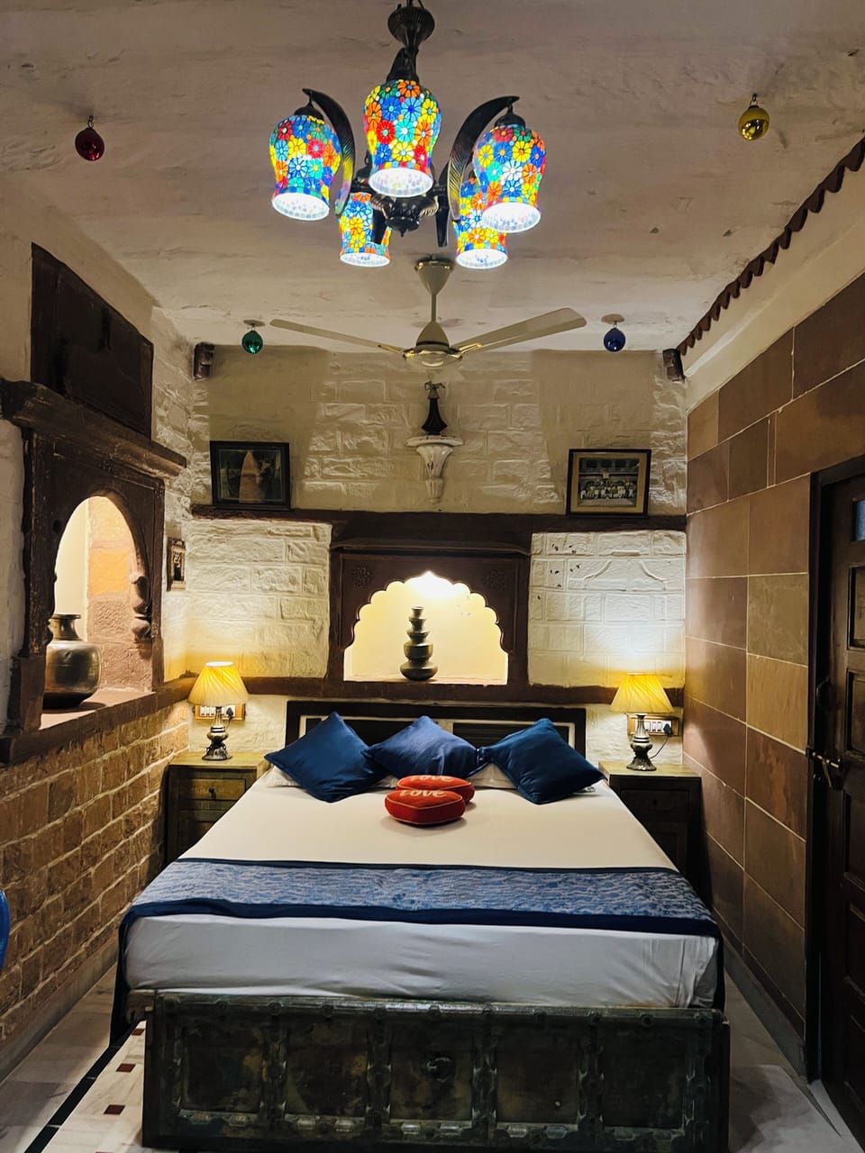 Family Suite with Balcony & Fort View | Egyptian cotton sheets, premium bedding, minibar, in-room safe