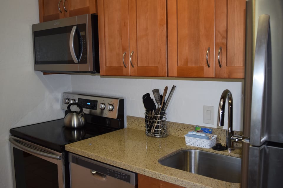 Newly remodeled kitchen