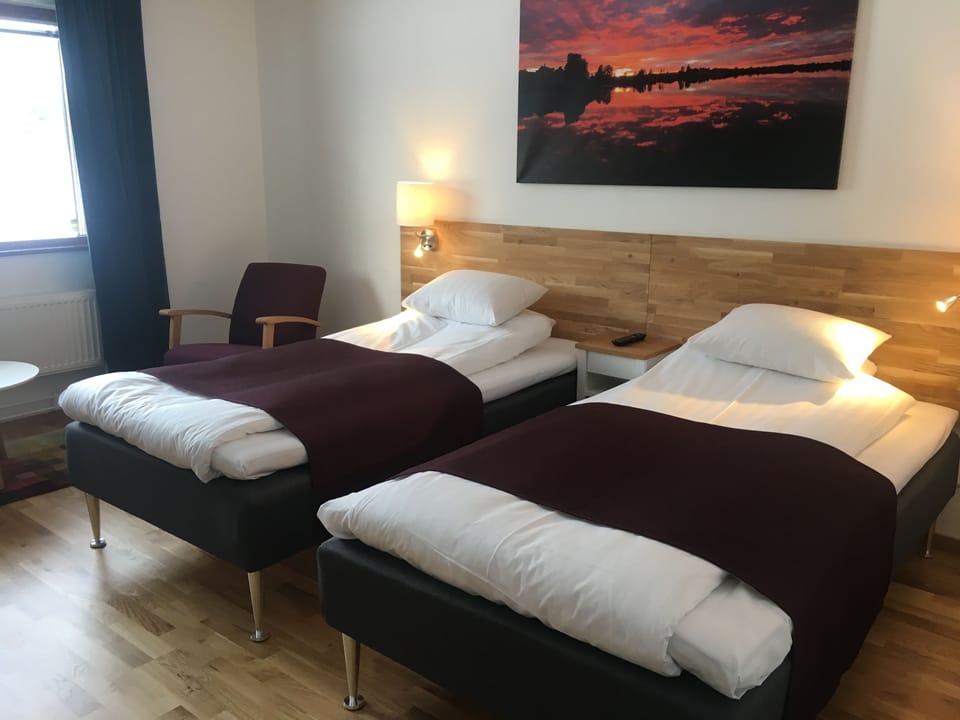 Standard Double Room | Desk, blackout drapes, iron/ironing board, free WiFi