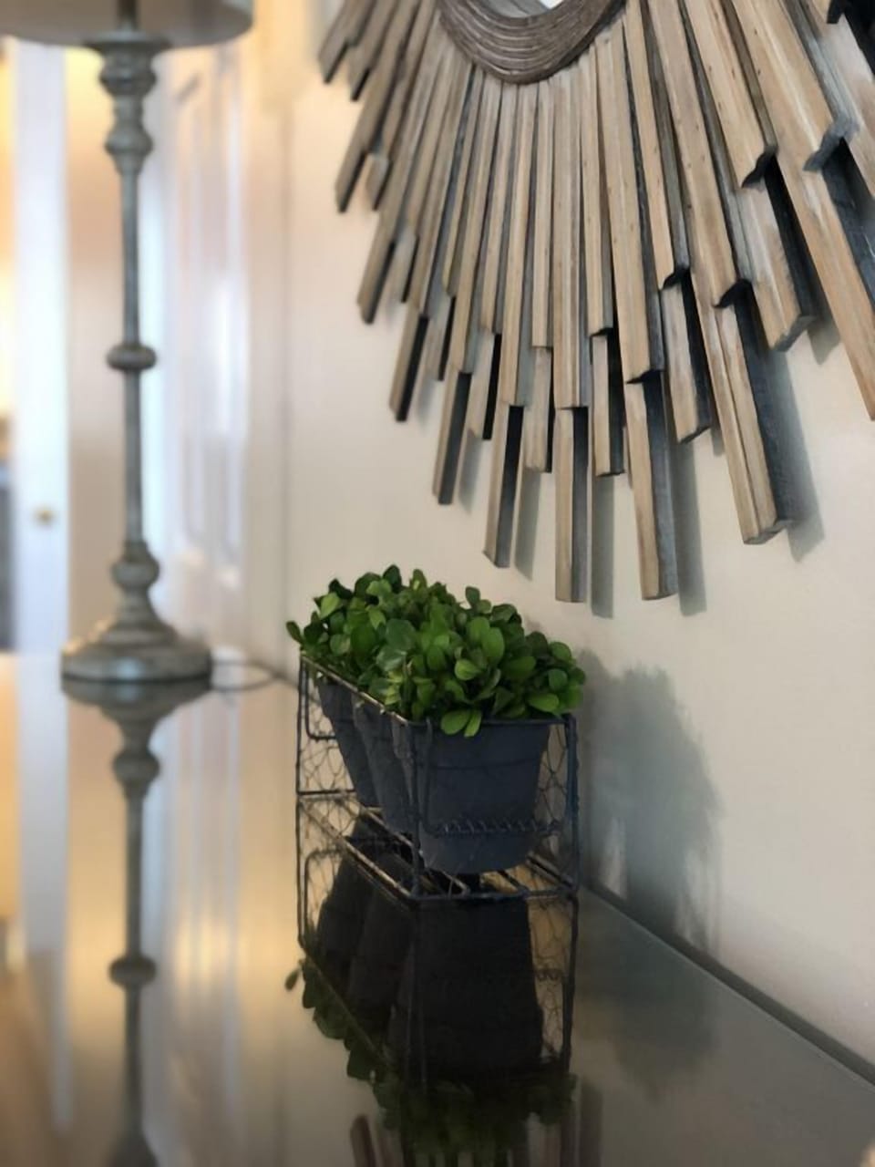 Refined elegant touches throughout the recently upgraded unit