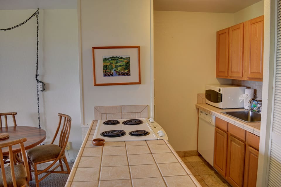 Fully stocked kitchen