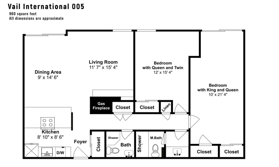 Floor plan for 005