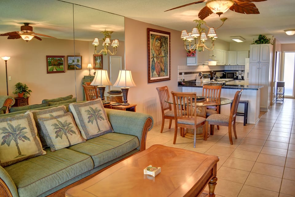 Living and dining area
